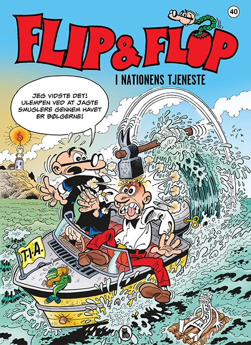 Cover for F. Ibáñez · Flip &amp; Flop: Flip &amp; Flop 40: I nationens interesse (Sewn Spine Book) [1e uitgave] (2024)