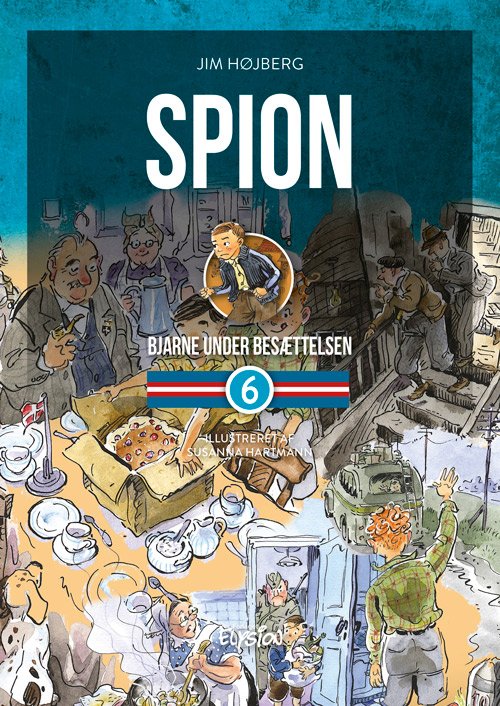 Cover for Jim Højberg · Bjarne under Besættelsen: Spion (Hardcover Book) [1th edição] (2024)