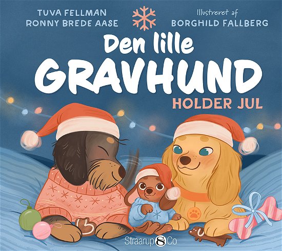 Cover for Tuva Fellmann og Ronny Brede Aase · Den lille gravhund holder jul (Hardcover Book) [1st edition] (2024)