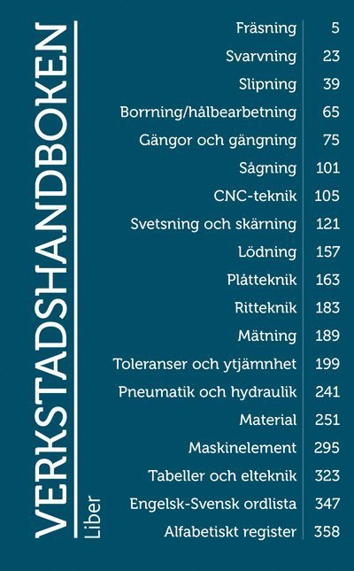 Cover for Nils-Olof Eriksson · Verkstadshandboken (Book) (2024)