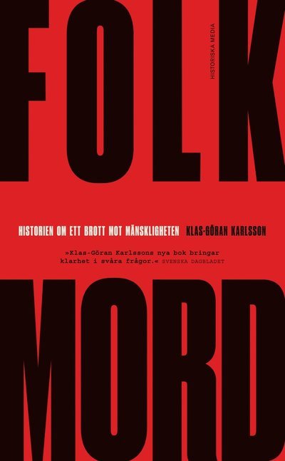 Cover for Klas Göran Karlsson · Folkmord : Historien om ett brott mot mänskligheten (Paperback Bog) (2023)