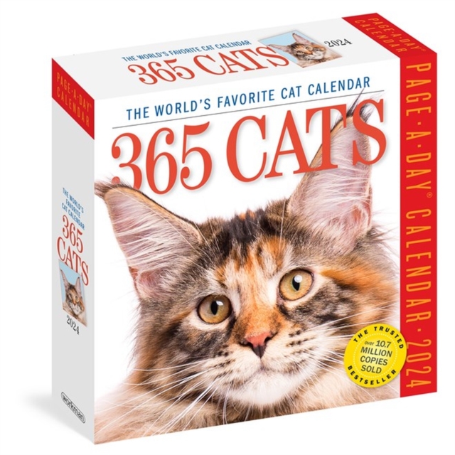 Workman Calendars · 365 Cats PageADay Calendar 2024 The World's