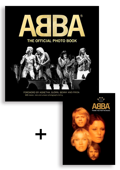 Abba Official Photo Book Thank You For The Music Longbox Cd Book 19
