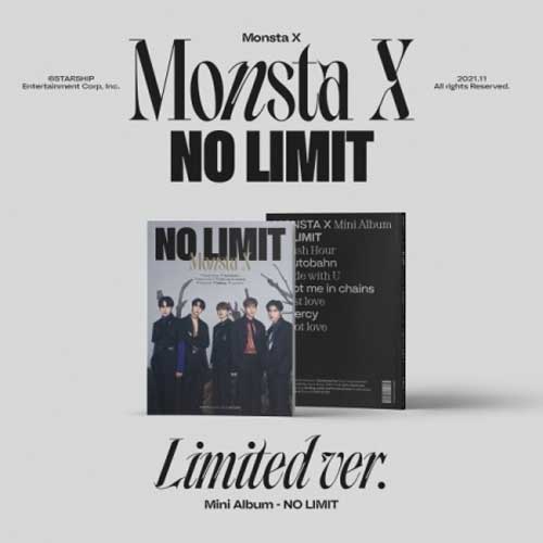 NO LIMIT (LIMITED VER.) - MONSTA X - Musik -  - 8804775250224 - November 28, 2021