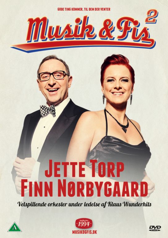 Ung vest leje Jette Torp & Finn Nørbygaard · Musik & Fis 2 (MDVD) (2014)
