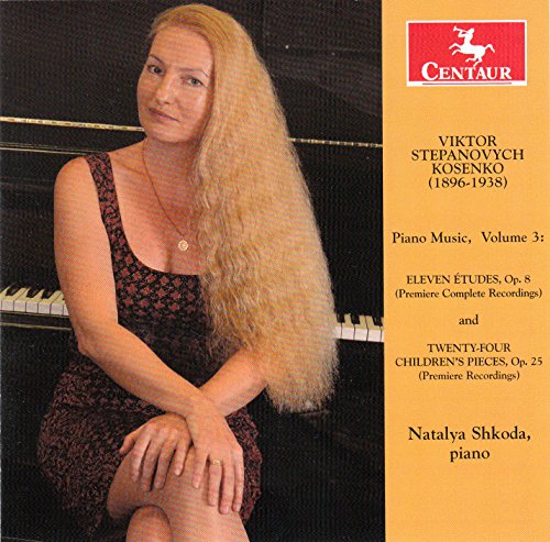 Piano Music 3 - Kosenko / Shkoda,natalya - Musik - Centaur - 0044747344522 - 13 november 2015