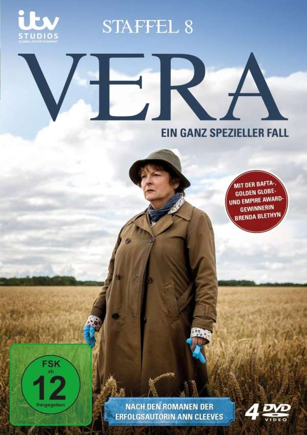 Vera · Vera-staffel 8 (DVD) [Region 2] (2019) · imusic.dk