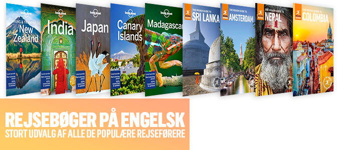Medic arrangere Mus Rough Guides og Rejsebøger fra Lonely Planet - Køb her