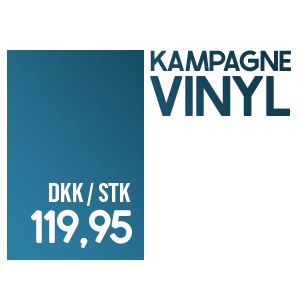 Vinyl: DKK 119,95 each